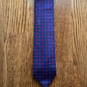 Hermes Silk Tie